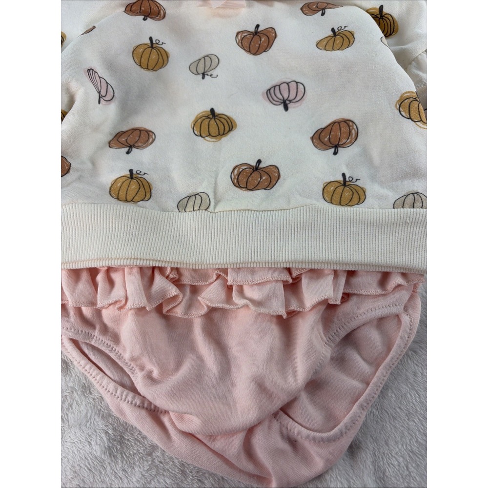 Lila & Jack Infant Girls Halloween Pumpkin Lounge Set NWT 12-24M Fall Fashion - Picture 2 of 8